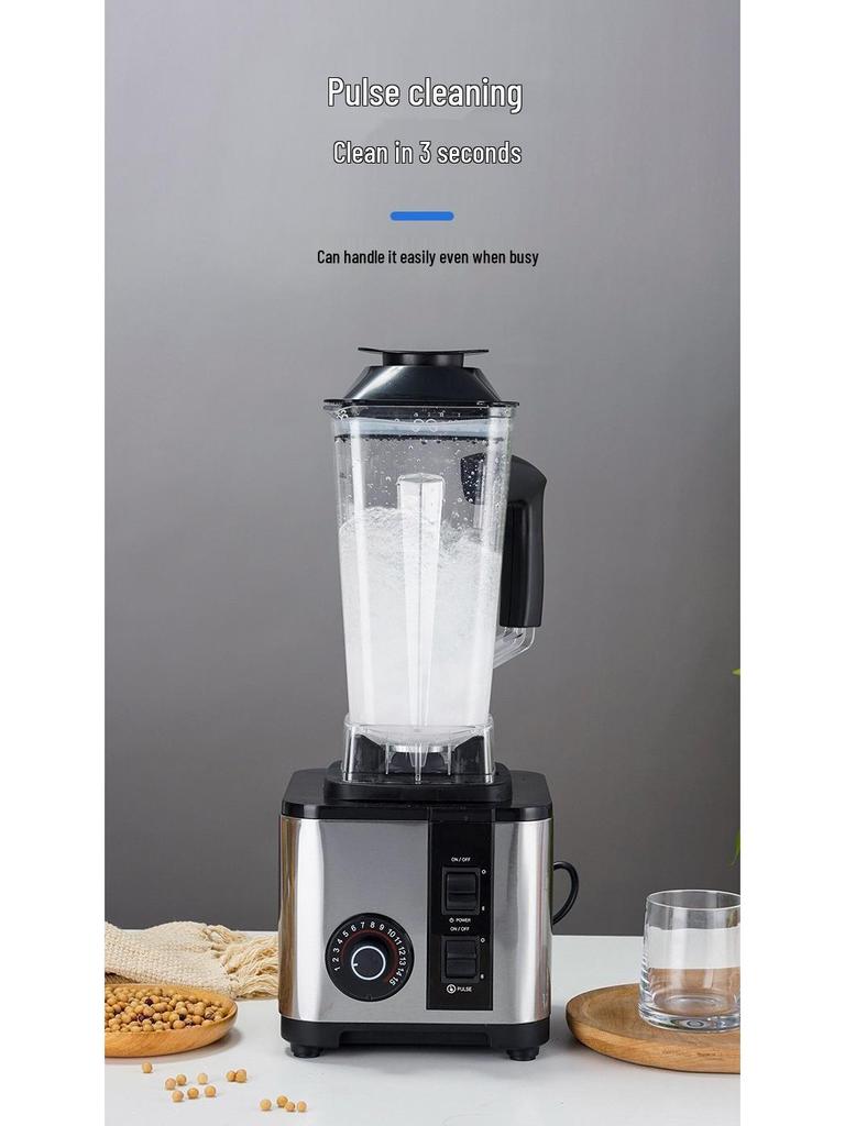 Vysoce výkonný multifunkční mixér: Smoothie maker, výrobník sójového mléka a mixér s velkou kapacitou