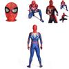 Ps4 Insomniac Spider-man Cosplay Costume 3d Print Adult Kids Spidey Zentai Suit With Exquisite Workmanship And Breathable Lycra Material