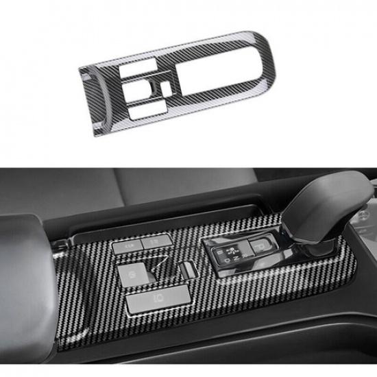 Carbon Fiber ABS nner Gear Shift Box Panel Cover Trim For TOYOTA Prius 2023 2024