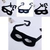 Halloween Zorro Mask Eyepatch Cosplay Costume Accessory For Party And Costume Enthusiasts