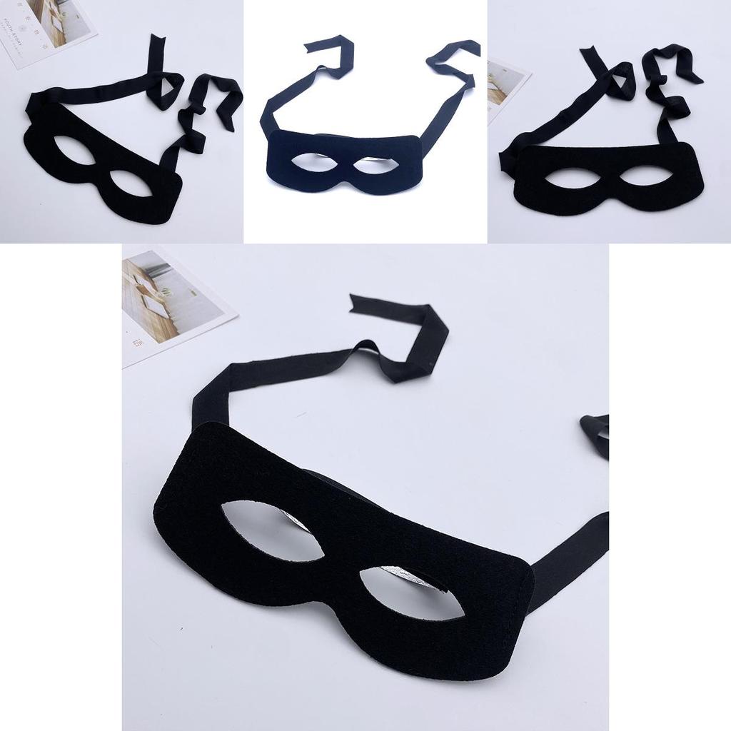 Halloween Zorro Mask Eyepatch Cosplay Costume Accessory For Party And Costume Enthusiasts