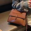 Women Handbag Cross Body Shoulder Tote Bag Genuine Leather Shopping Fashi Office Female Real Cowhide Messenger Top Handle Bags
