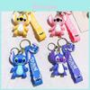 Colorful Stitch Keychain Accessories Cartoon Character Design Independent Packaging
