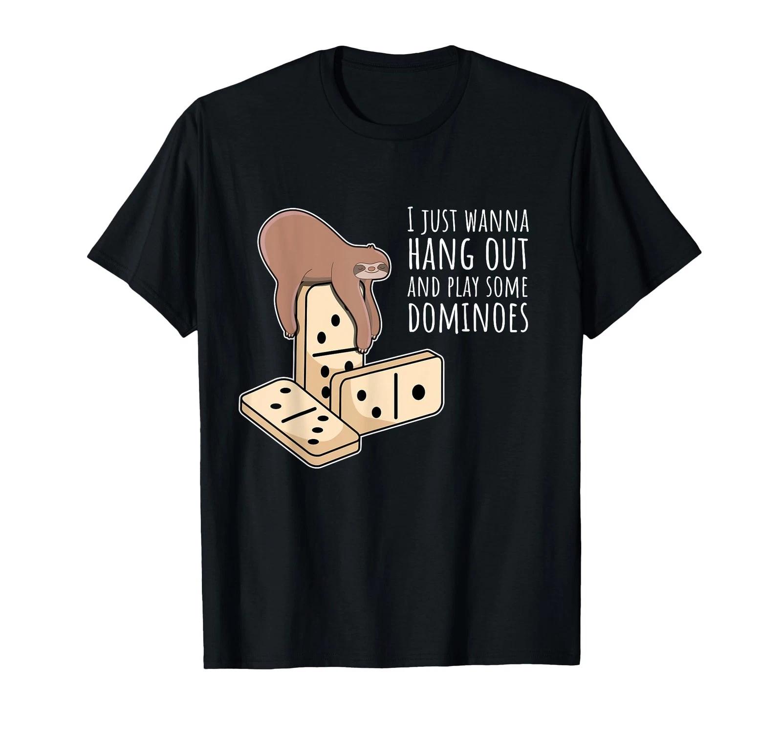 

Domino Player, Lazy, Loitering, Calm Down, T-Shirt_ 2XL