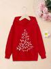 New autumn/winter Christmas men's hooded sweatshirt, casual and stylish sweatshirt, trendy print.
