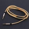 Jack 3.5mm Headphone Cord Gold-plated Plug With Mic Aux Cable Audio Cable Audio Wire Car Aux Cord