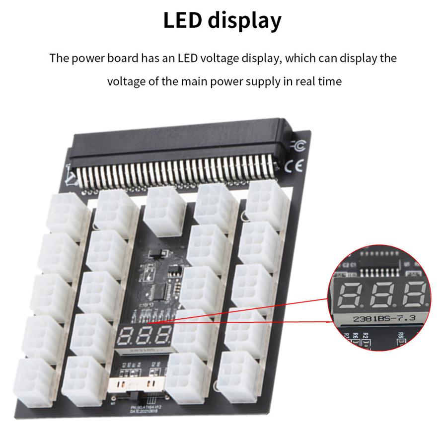 1 Pcs Plate Clearance 21x 6 with 21Pcs Cables 20CM 6 To 6+2PIN