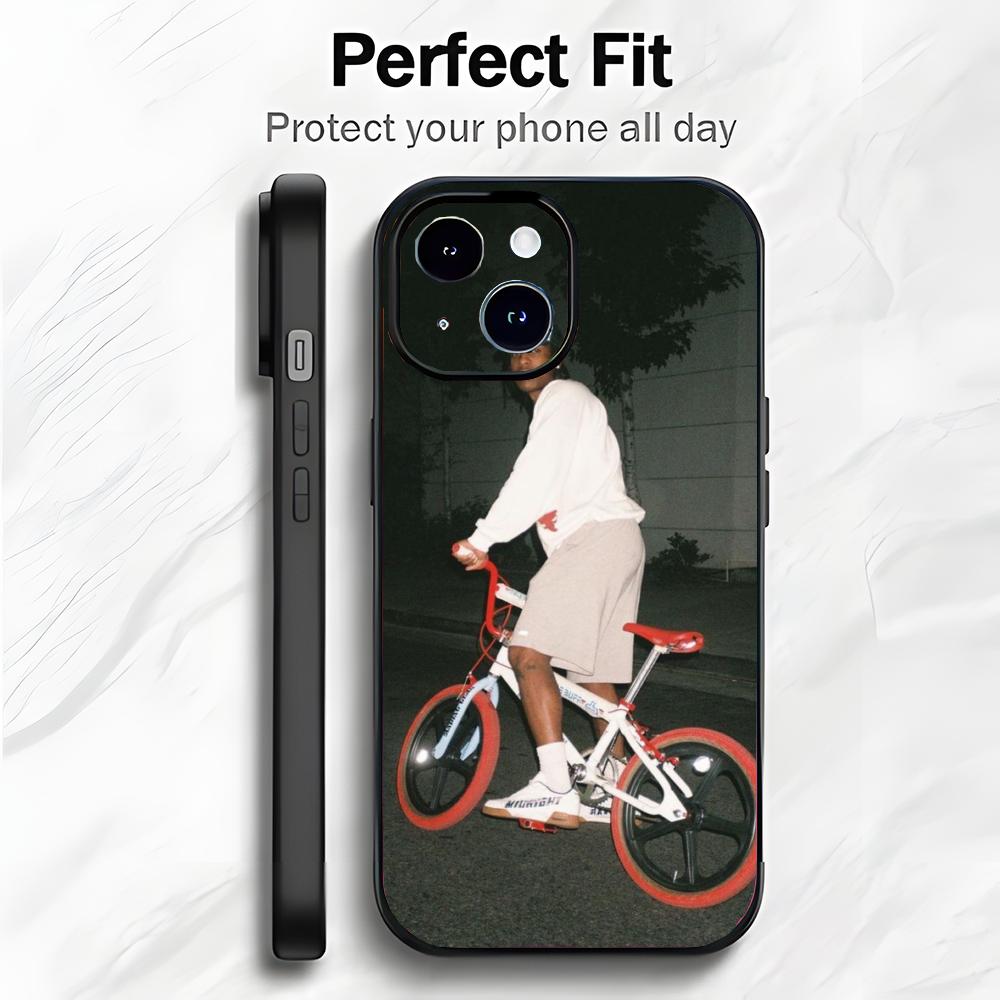 

Fashion Music Icon A-ASAP rocky Phone Case Phone Case Soft Packaging Lightweight For iPhone17 16 15 14 13ProMax iphone12promax