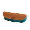 Magnetic Buckle Eyeglasses Case Portable Flocking Inside Eyewear Protective Case Lightweight PU Leather Sunglasses Box