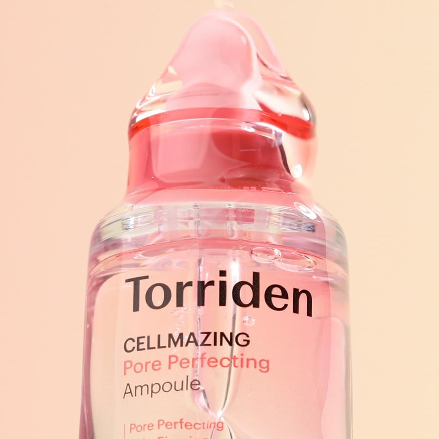Torriden Collagène Perfecteur de Pores Ampoule 30ml fermeté hydratant soin coréen pour peau sensible Cell-Masking [Produit Officiel/Authentique] Élasticité,