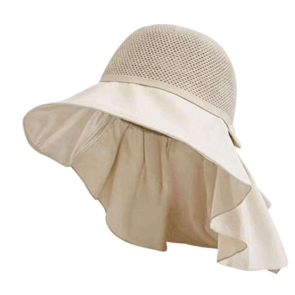 Korean Style Women Wide Brim Sun Hat Wide Brim Ladies' Sun Hat  Summer Outdoor Wear
