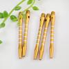 6 Pcs/6 Colors Aluminum Throwing Darts 53mm Short Five-line Metal Darts Rod Thread Darts Darts Accessories Indoor Darts Sport