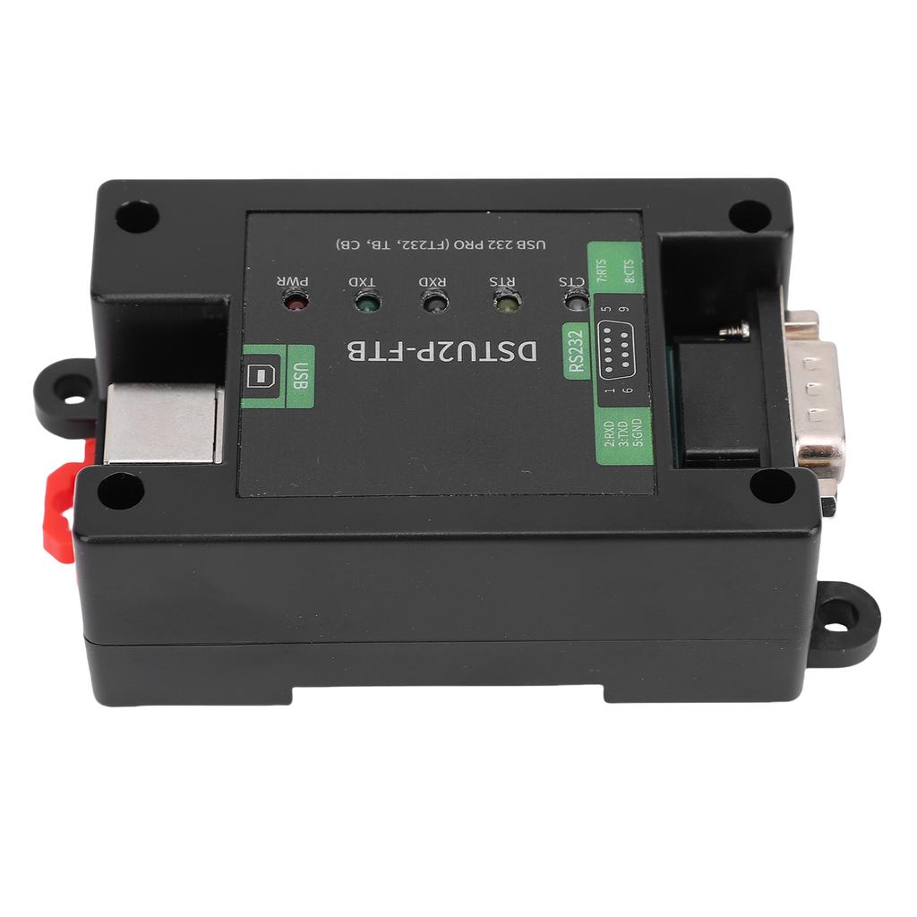 USB To RS232 PRO Serial Converter Module Integrated Power Isolation Serial Adapter Module with Rail DB9 Male USB B