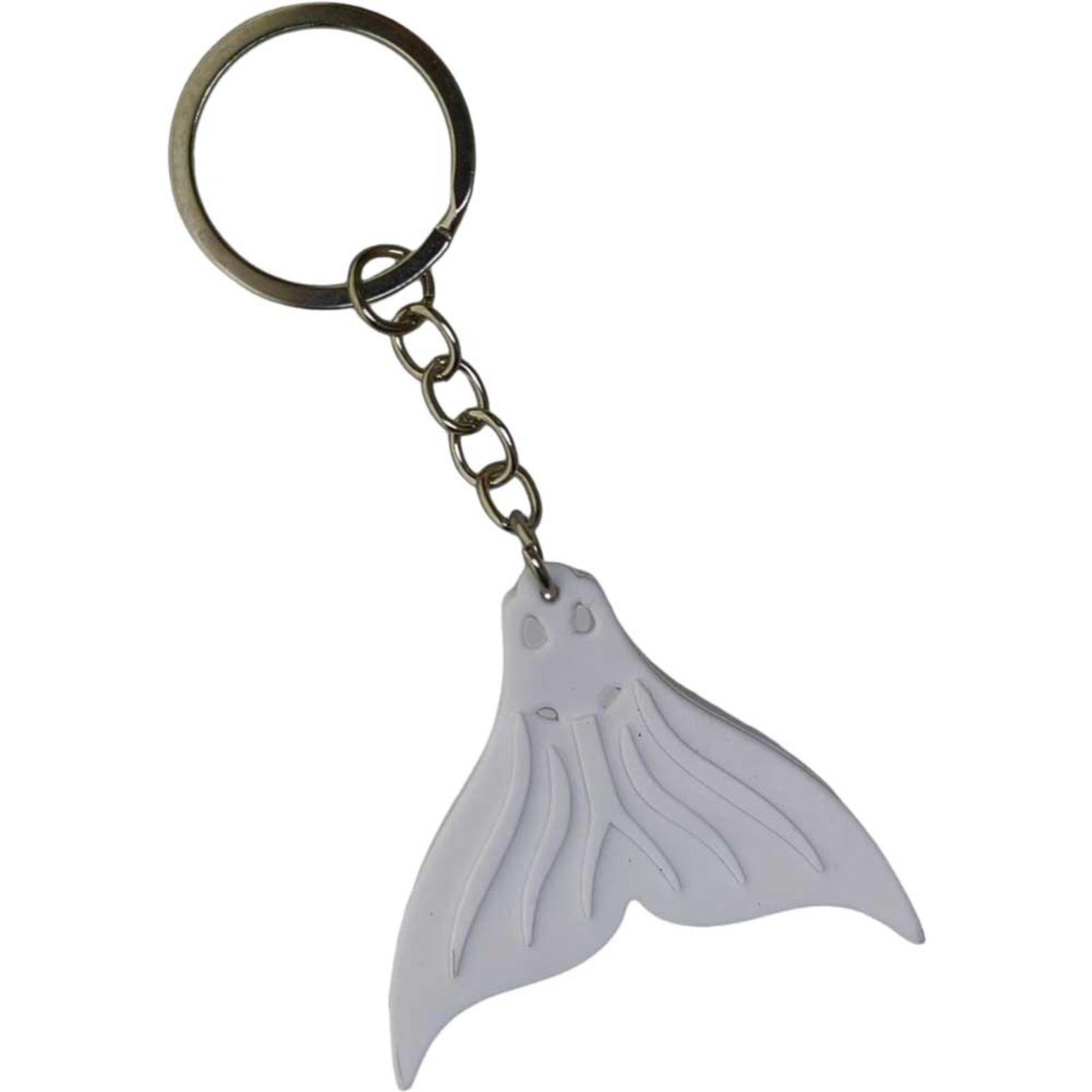 

Силиконовый брелок-подвеска в виде хвоста русалки, стильный брелок в стиле дайвинга, мягкий на ощупь, декоративный брелок для сумок и кошельков