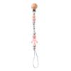Personalized Name Baby Pacifier Clips Chains Teethers Dummy Nipple Holder Silicone Crown Clip Newborn Teething Toys Accessories
