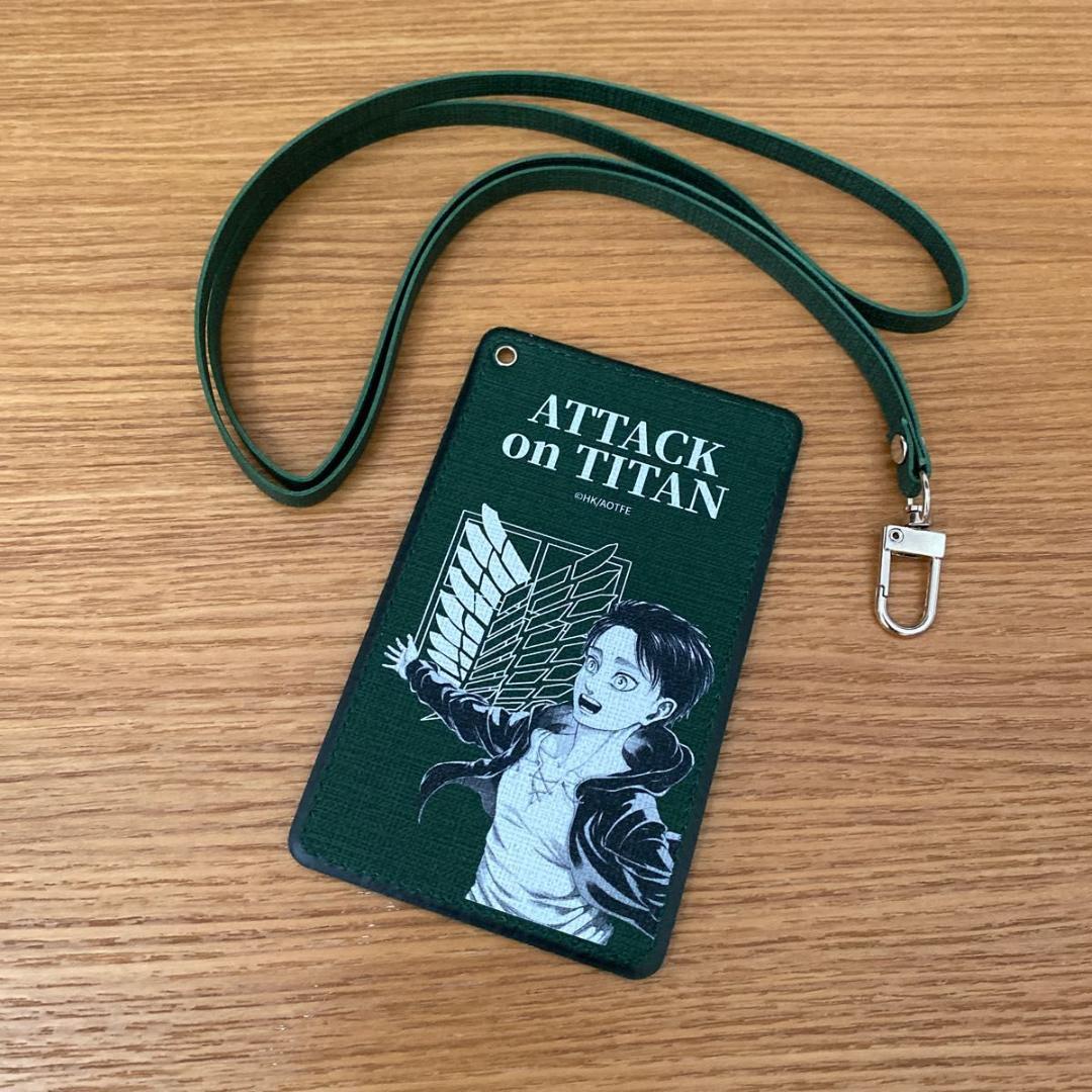 

[USED] Extremely rare! Korea exclusive Attack on Titan Eren pass case