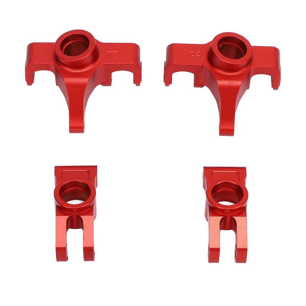 Front Steering Block Rear Hub Carrier Upgrade Parts for Hyper Go 114 14209 14210 Aluminum Alloy