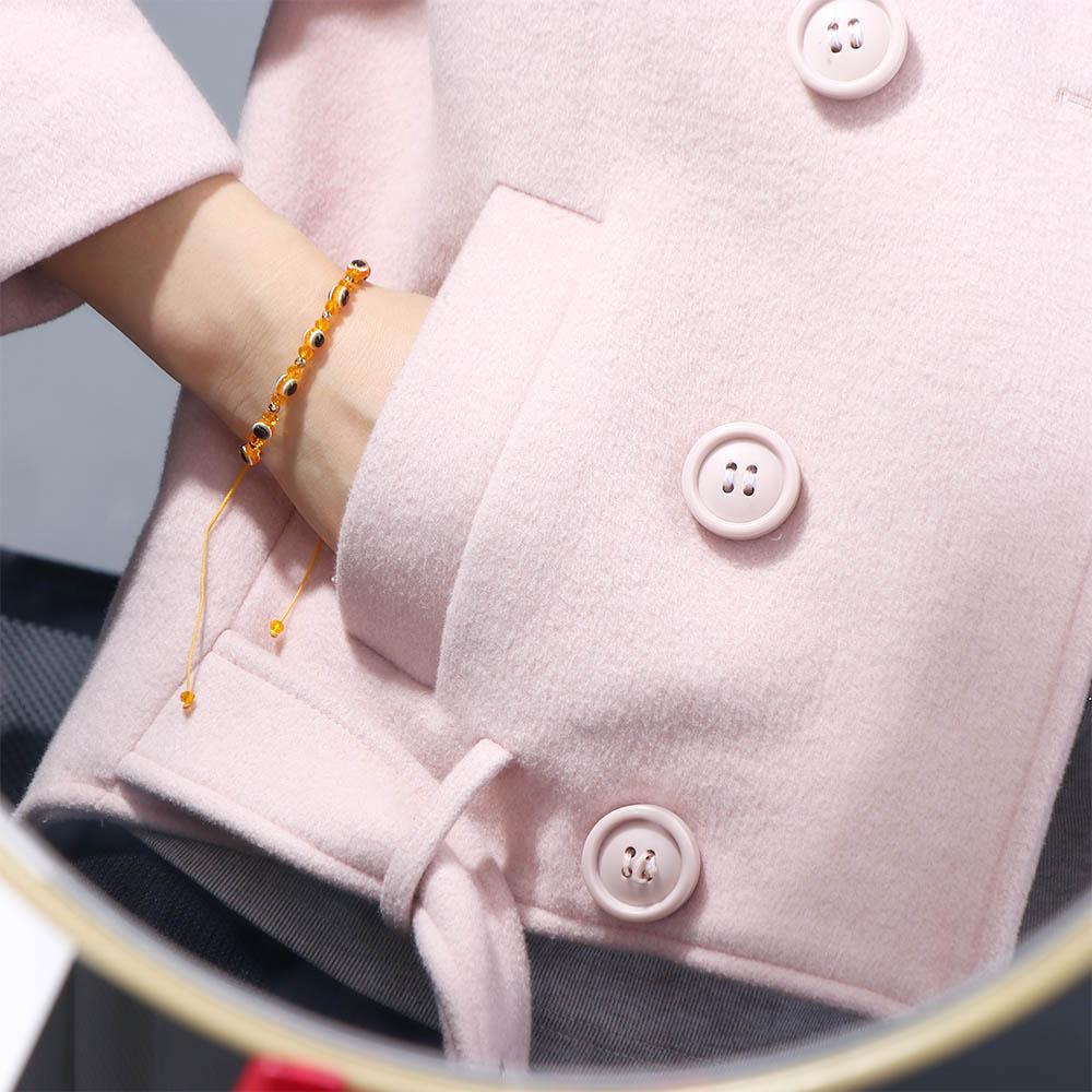 Day Gift Couple Crystal Bead Bracelet Demon Eye Bracelet Female Bracelet Fashion Jewelry