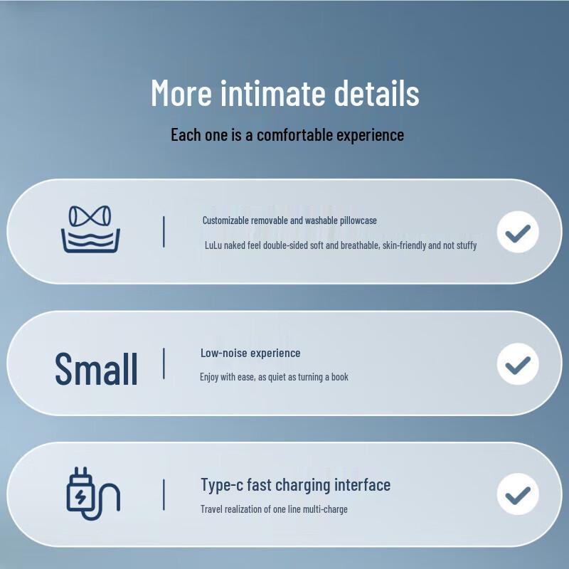 BeRelax Multi-Site Heating Massage Pillow