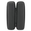 Estojo Preto Rígido para Canetas Estilo Minimalista Estojo para Lápis Estojo de Malha para Fones de Ouvido Organizador de Pincéis de Maquiagem Estojo com Zíper para Lápis Material Escolar