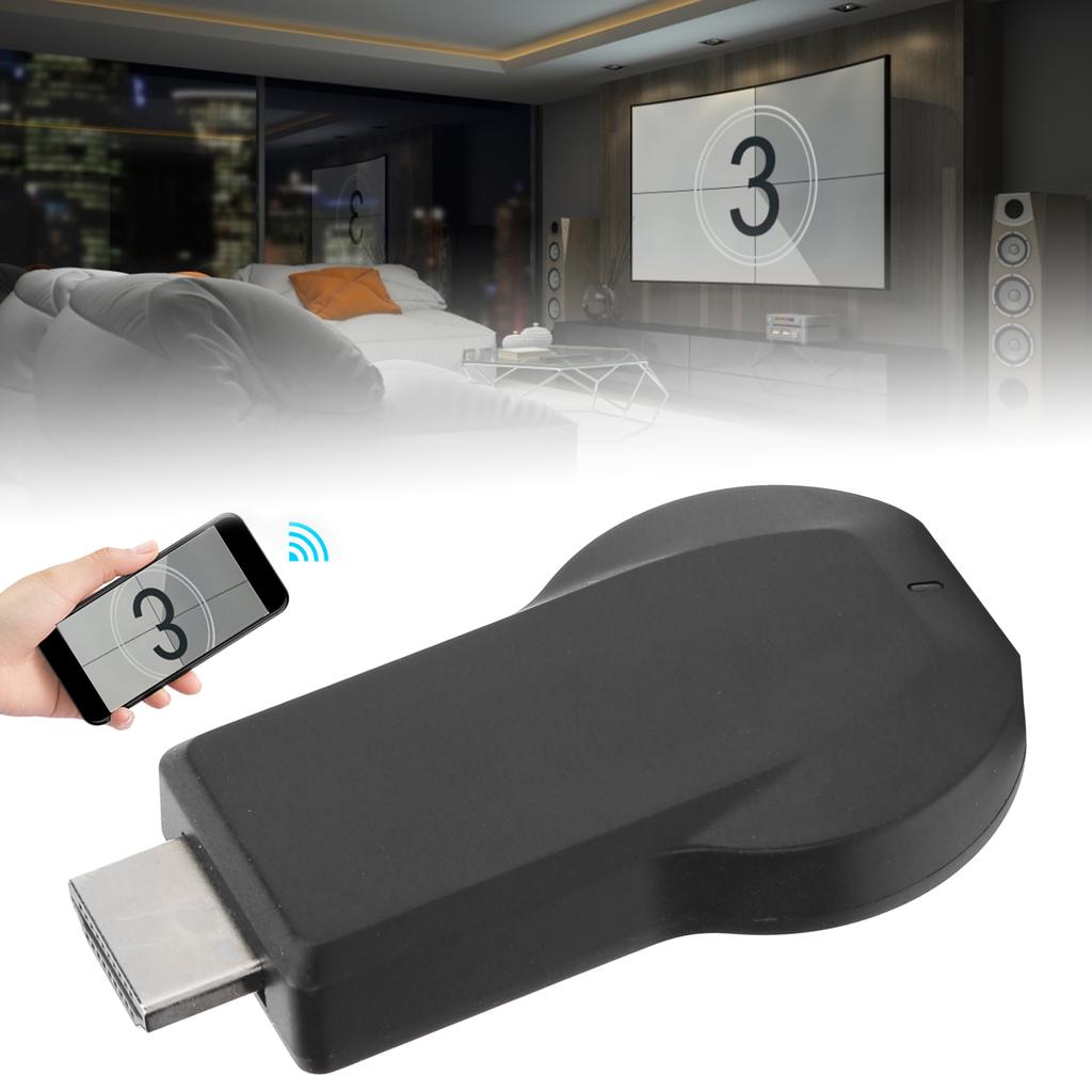 TV Stick WIFI Display Receiver Mirror Screen Adapter 1080P HD Multimedia Interface Audio Output for Android iOS Windows