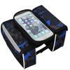 Lishi Bicycle Frame Bag with Touchscreen Phone Pouch