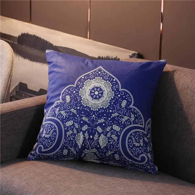 Vintage Turkey Style Painting Ethnic Bohemia Persian Pattern Pillowcase Cover Cushion Cover For Sofa Bedroom Pillow Cases Decor