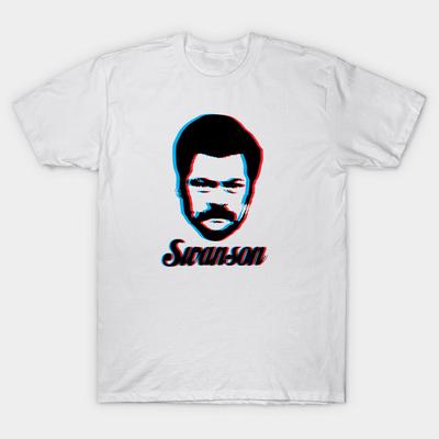 T-Shirt Damen Swanson Harajuku Print Kawaii T-Shirt Sommer Kurzarm Damen T-Shirt Top Tee