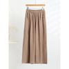 Cotton and Linen Casual Pants Women Summer Thin Straight Wide-Leg Pants Plus size Loose Sweat pants Solid All-Match Ice Silk Trousers