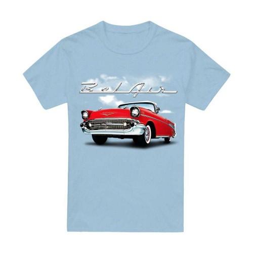 Chevrolet Unisex Adult Bel Air Clouds T-Shirt
