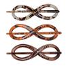 Französische Haarspange mit Stäbchen für Damen, Rutschfester Haarclip für feines oder dünnes Haar, 3er-Pack