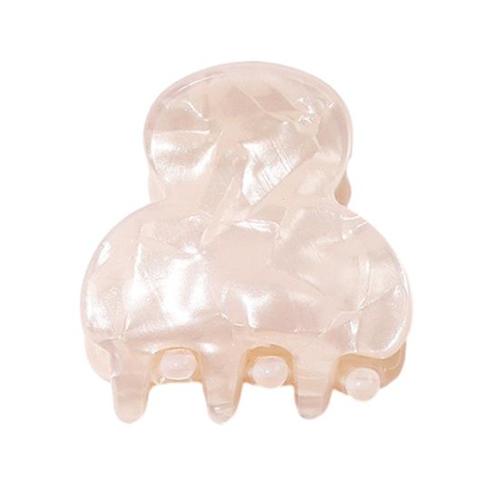 Small Hair Claw Jelly Color Hair Styling Clip Mini Size Updo Shark Hair Claw Versatile Hair Accessory