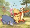 3 x 48 piece puzzle. Super colorful. Winnie the Pooh