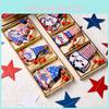 Charming Handcrafted Wooden Box Wall Hanging With Three Sections For Festive Decoration