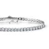 Gift from New York Women's 5ct Tennis Bracelet, Platinum-Plated, 925 Sterling Silver, Hypoallergenic, Birthday Gift for Women
