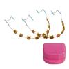Fake Braces Colorful Brackets For Teeth Temporary Metal Wires Metal Bracket Orthodontic Ligature Ties Dental Decor Accessories