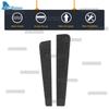 For Seat Leon MK4 Cupra Leon Cupra Formentor     2024 2025 Central Control Gear Panel Storage Sticker Interior