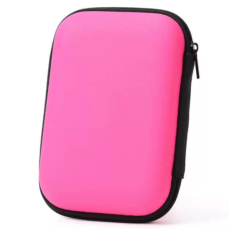 EVA 2.5" Hard Drive Case Storage Organizer Bag Multi-Purpose Universal Carry Pouch, Shockproof Travel Case for HDD SSD Hard Disk