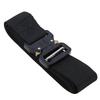 Outdoor Multi Function Military Training Nylon Buckle Belt Strap Men Waistband 3.8x125cm(Black )