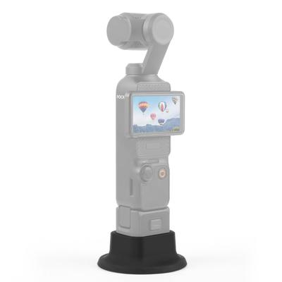 Do DJI Osmo Pocket 3 PULUZ Silicone Dock Desktop Charging Base Uchwyt (czarny)