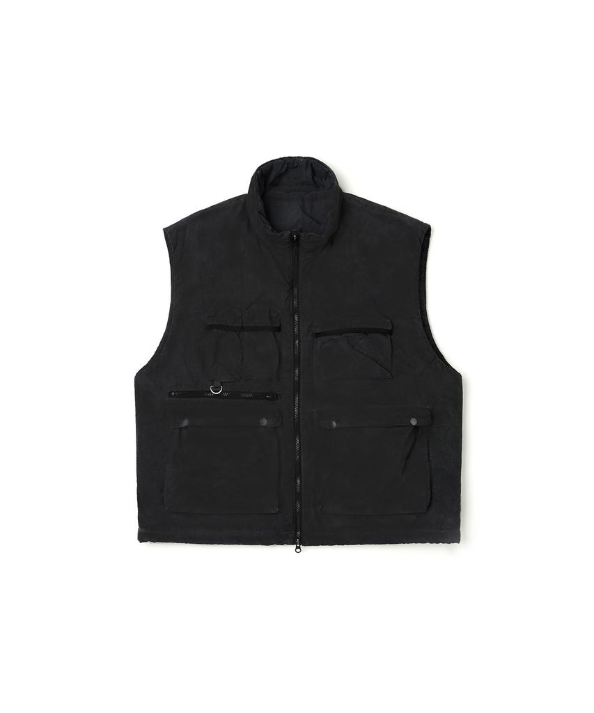 Juan Homme Technical Padded Vest (Black)