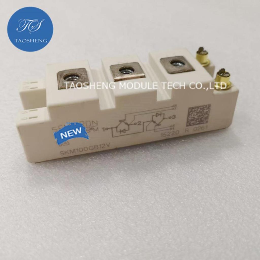 1PCS New SKM100GB12T4 SKM100GB12V SKM100GB123D/124D/128D IGBT Module