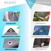 WLRHGl Heavy-Duty Tarp, 4.5 x 7m (15.5 x 26 ft), Rainproof Shelf, Outdoor Waterproof, Waterproof, UV-Resistant, Thick, Anti-Aging Plant Cover, Rain Cl