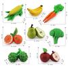 Simulation Fruit And Vegetable Set Apple Orange Banana Carrot Corn Broccoli Model Toy