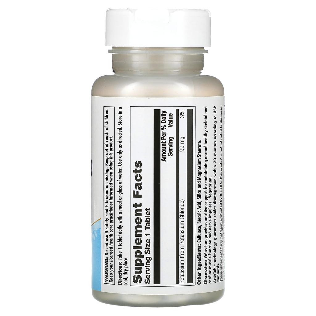 Kalium 99 Klorid, 99 Mg, 100 Tabletter