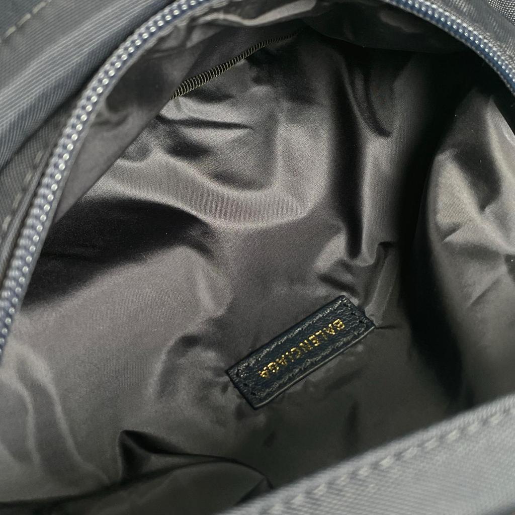 BALENCIAGA Wheel belt bag body bag Navy mens used