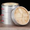 Traditional Bamboo & Aluminum Steamer Collection