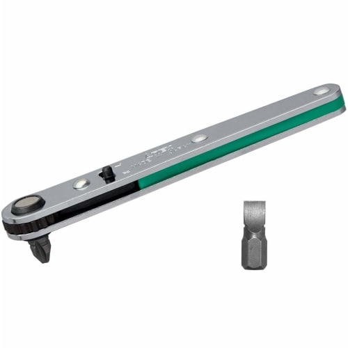 

ANEX Ratchet Driver, Offset Type, Straight, Set of 2 Bits, No. 425