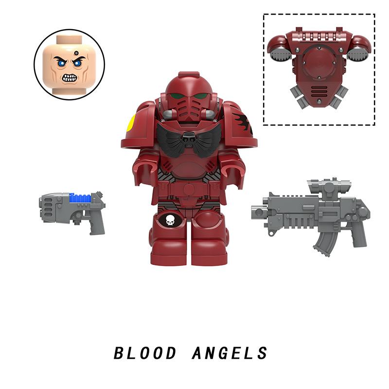 

Конструктор 40000 Кровавые Ангелы Имперские Кулаки Собранная Игрушка Пазл Blood Angels