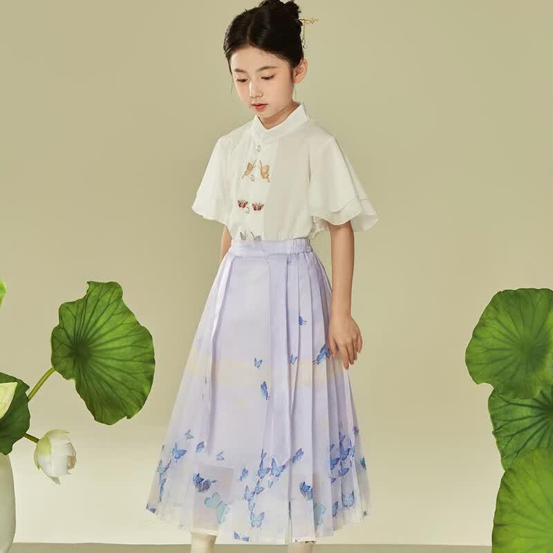 Sommer Hanfu Rock Set für Mädchen